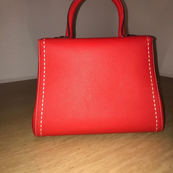 Authentic DELVAUX Brillant MM S Rodéo Surpiqué Con - Picture 3 of 8